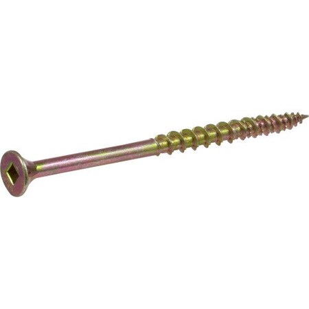 Hillman SCREW SQ DR PROCRA FTER 8 1 3/4 YL 100PC 42178